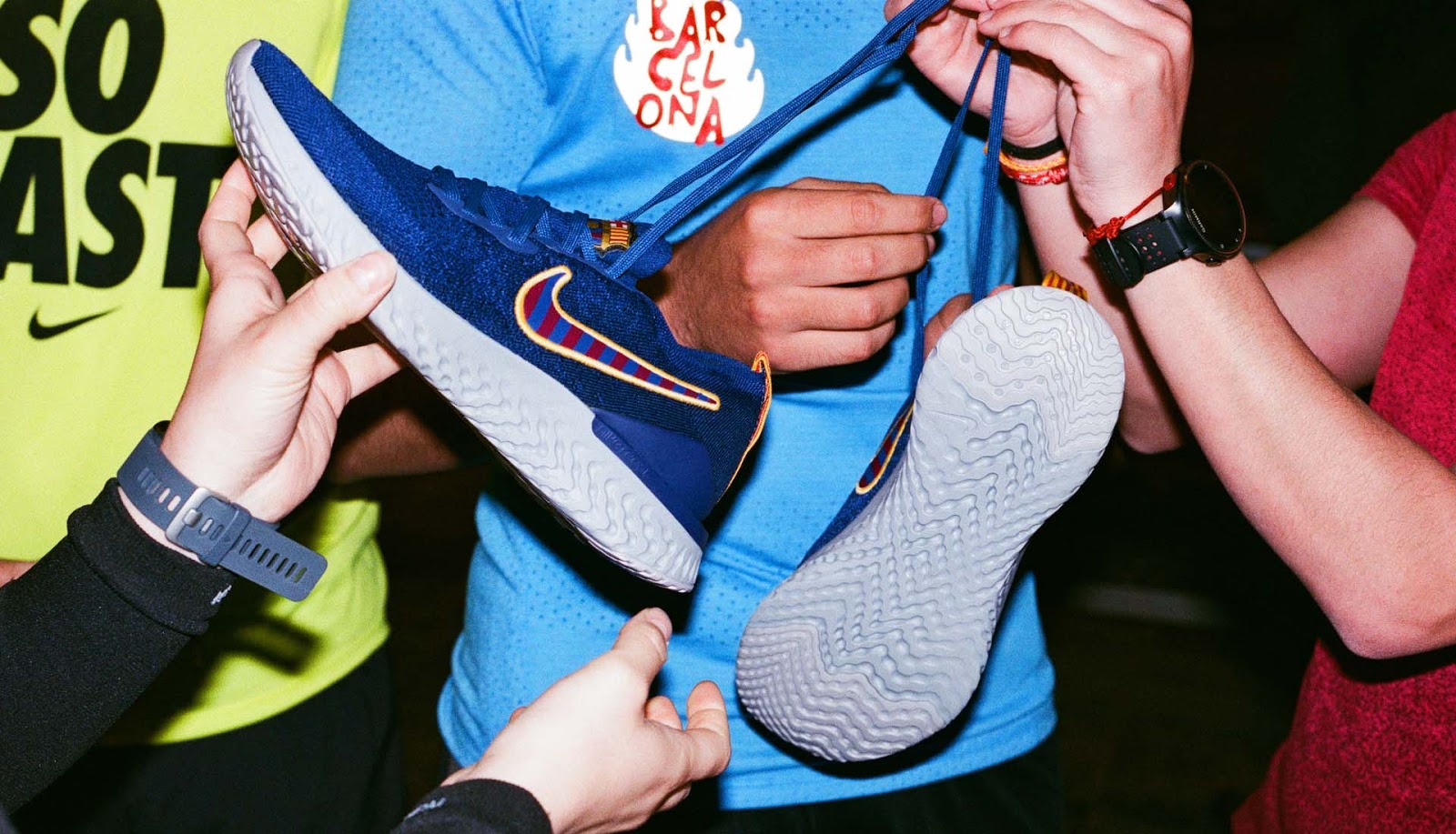 Nike sales flyknit barcelona